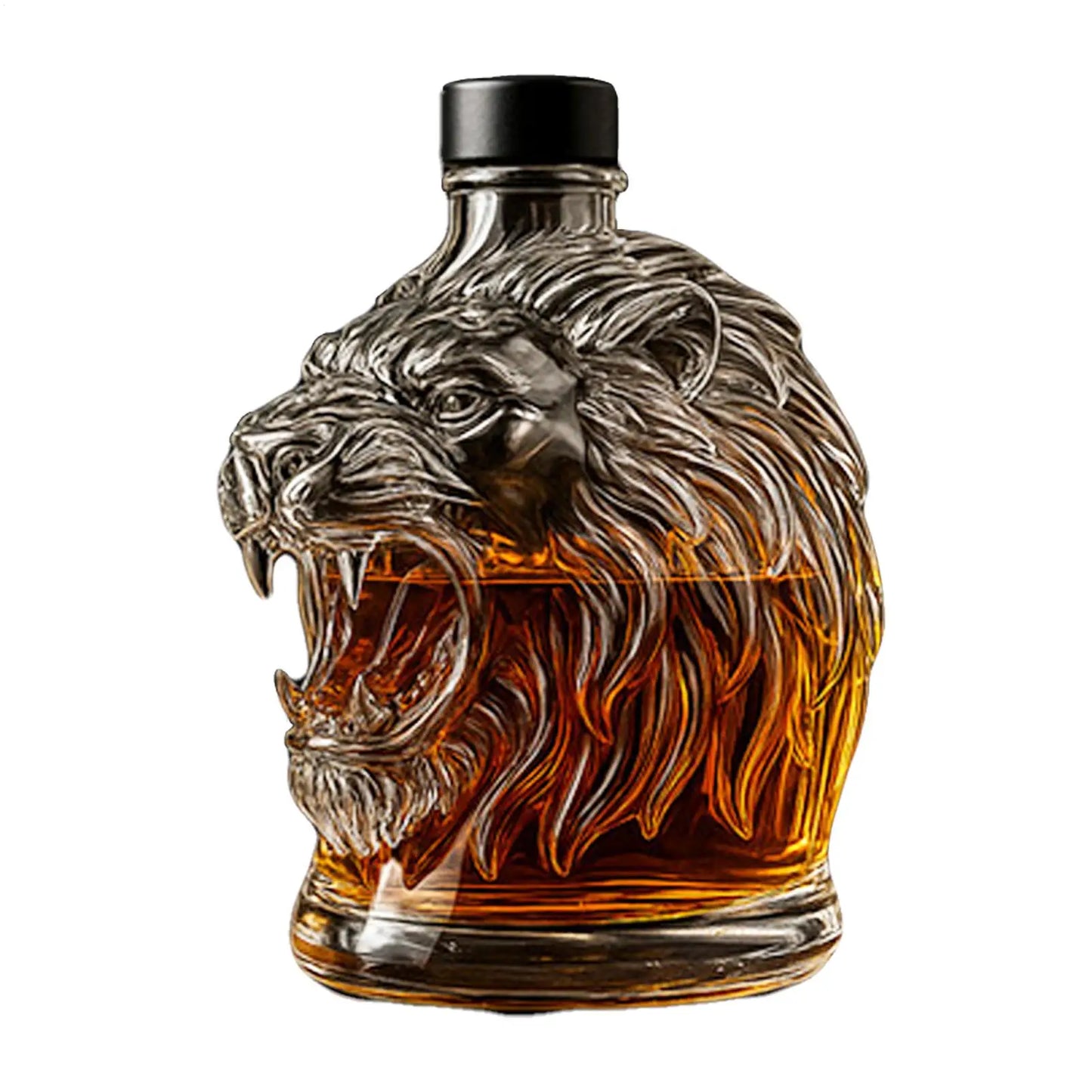 Whiskey Decanter Liquor Dispenser Decanter Bottle Animal Profile Wine Container For Men Father Husband Dad Boyfriend Him