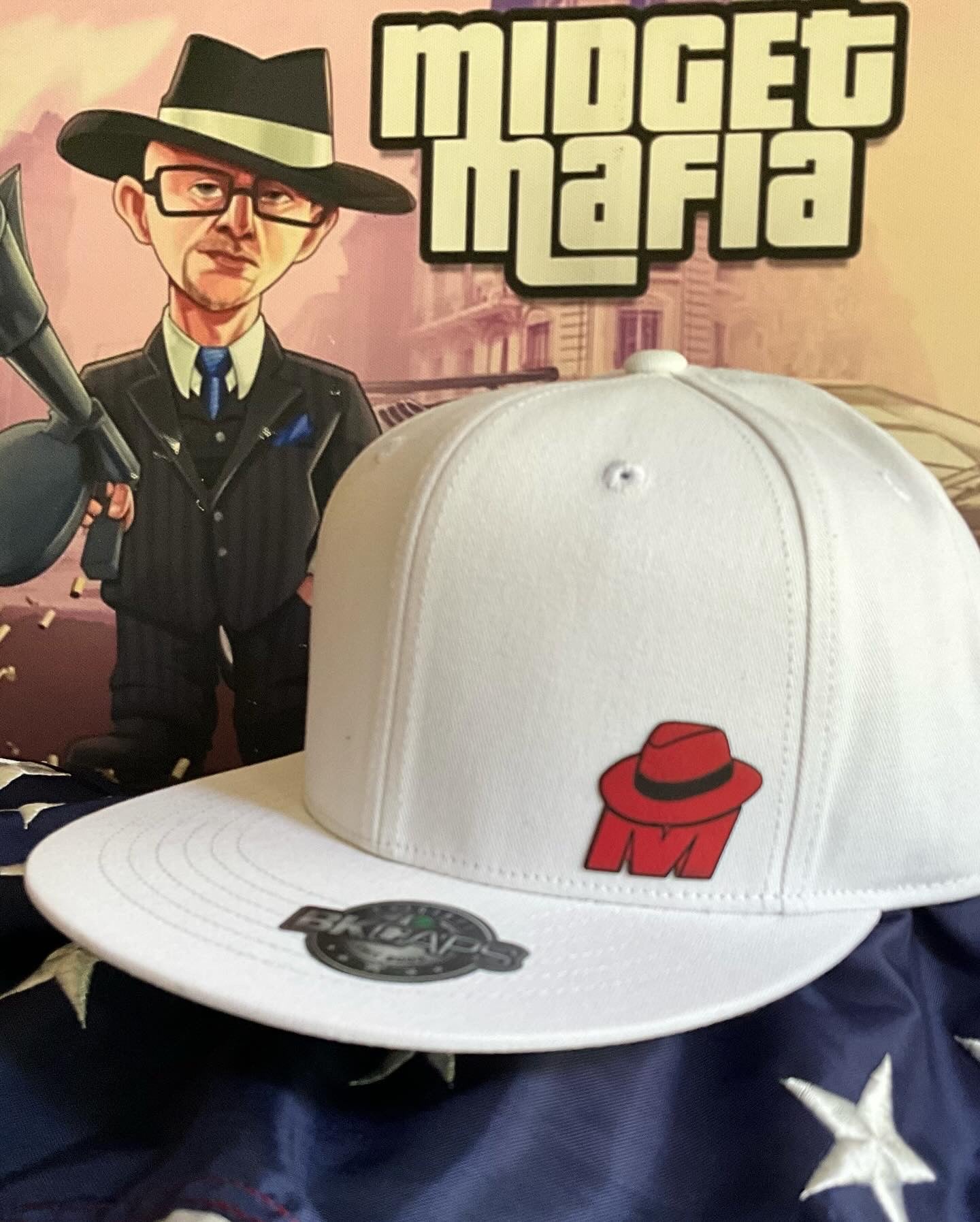 White hat with MM logo