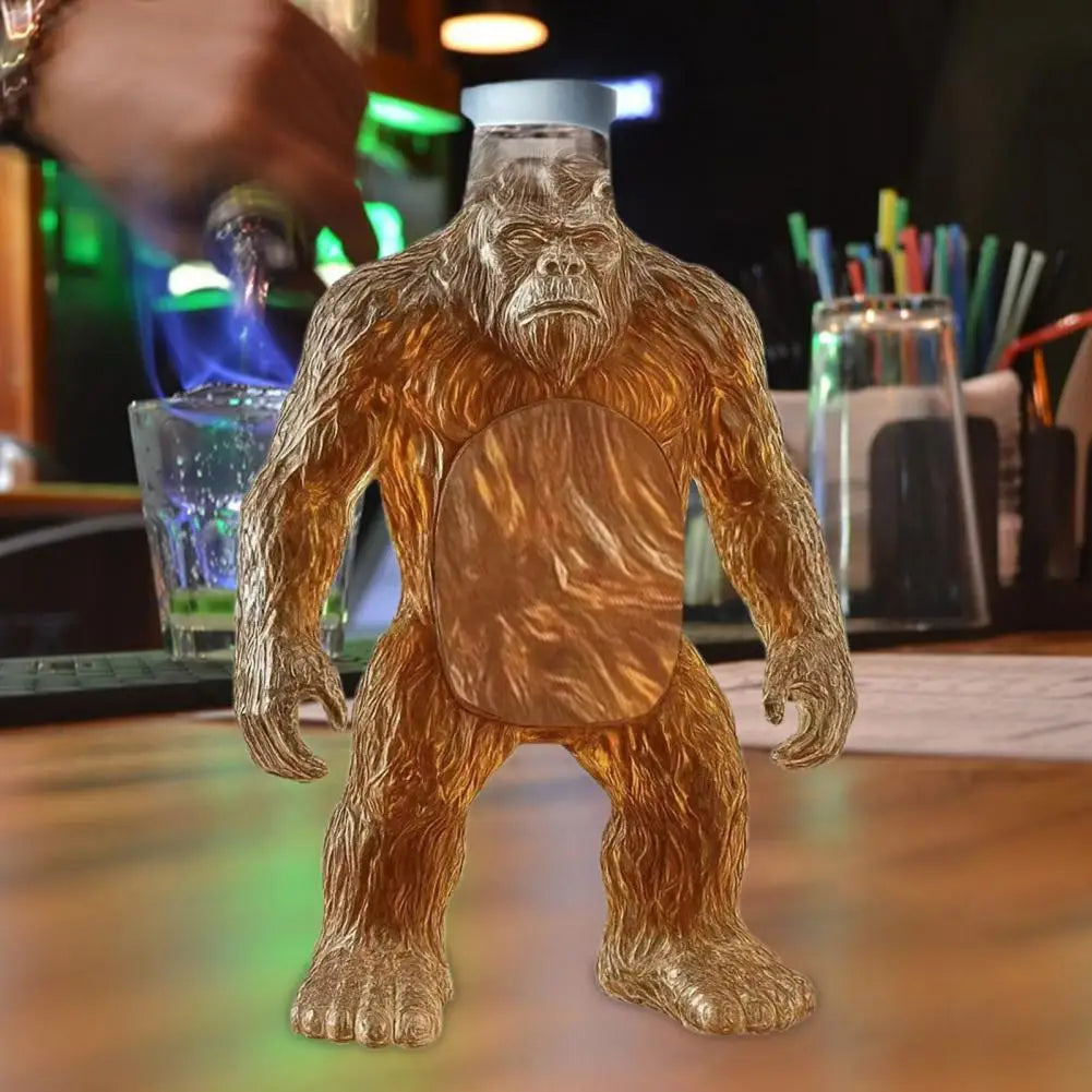 Sasquatch Wine Decanter Unique Whiskey Decanter Sasquatch Whiskey Decanter Collectible Bottle for Whiskey Lovers