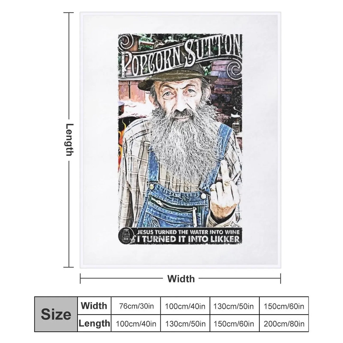 Moonshine PopcornSuttons Throw Blanket Comforter Flannel Fabric sofa bed Kid'S Blankets