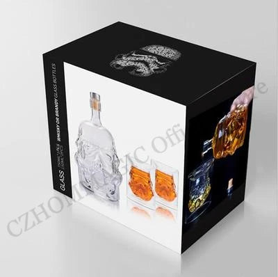 650ml Creative Storm Trooper Decanter White Soldier Glass Jug Liquor Bottle Whiskey Wine Brandy Scotch Bourbon Vodka Decanter