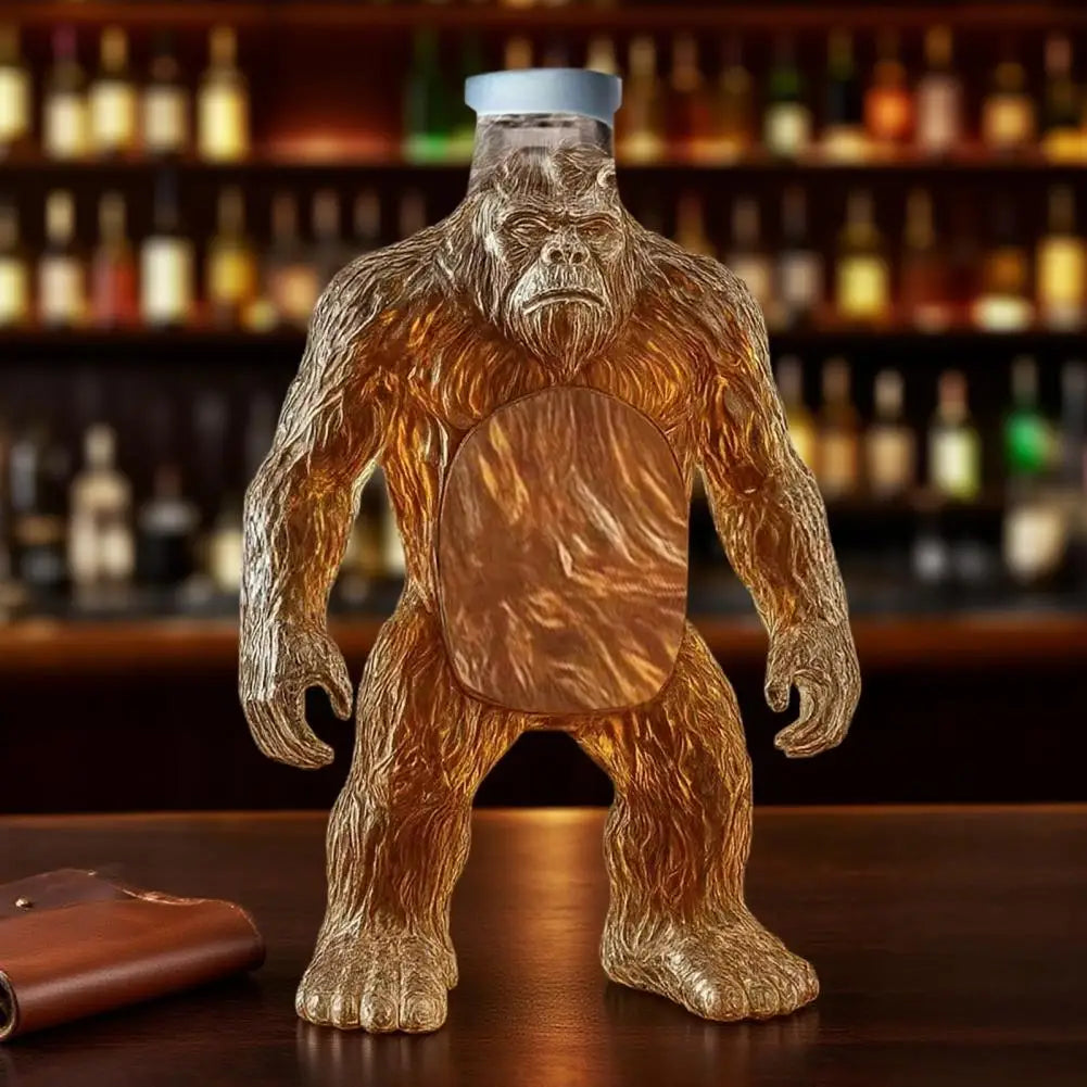 Sasquatch Wine Decanter Unique Whiskey Decanter Sasquatch Whiskey Decanter Collectible Bottle for Whiskey Lovers